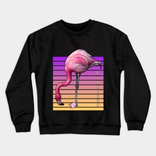 pinky flamingo Crewneck Sweatshirt